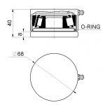 Large Bottom Plate Swing Gate Combiarialdo