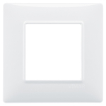 Cover Plate 2 Module Plana Vimar 14642 80x80x9 mm Various Colors