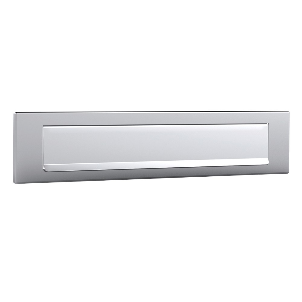 Satin Stainless Steel Plate for Mailbox Tropex
