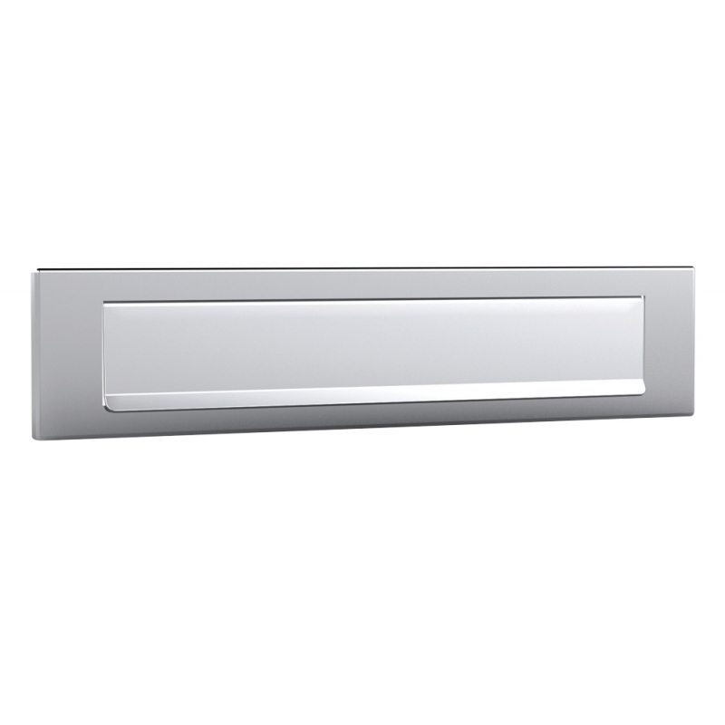 Satin Stainless Steel Plate for Mailbox Tropex