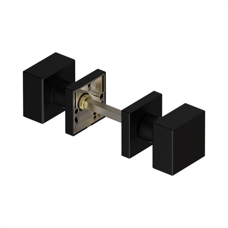 Square Door Knob Sets Reguitti Inox Qubo 2Q0 Stainless Steel