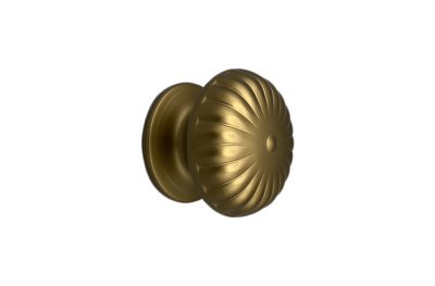 Fixed Decorated Knob in Anodized Aluminum Saguatti 161