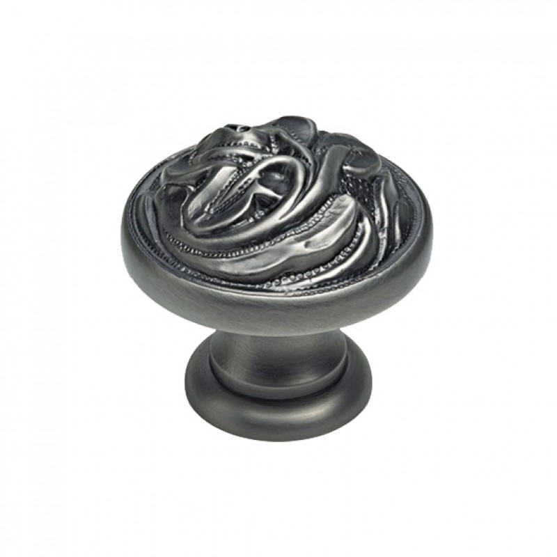 Classic Cabinet Knob Linea Calì Vintage PB with Pewter Finishing