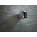 Furniture Knob Linea Calì Elios Crystal CR with Black Jet Swarowski®