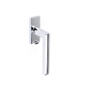 Pompei Handle for DK window on Square Rose Brass Pfs Pasini i-Design