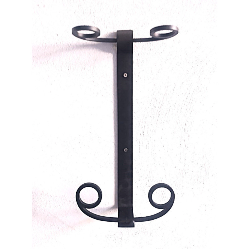 Sparkling Wine Bottle Holder Made in Italy with Steel and Iron Drinko