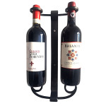Sparkling Wine Bottle Holder Made in Italy with Steel and Iron Drinko