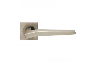 Preso Design Manital Satin Nickel Pair of Door Lever Handles