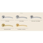 Linea Calì Profilo Door Handle with Rosette Timeless Design