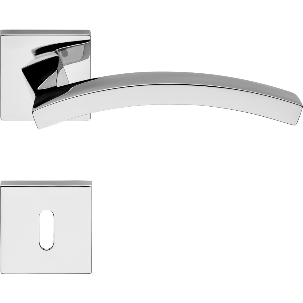 Linea Calì Profilo Door Handle with Rosette Timeless Design