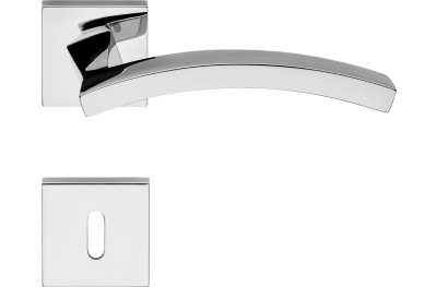 Linea Calì Profilo Door Handle with Rosette Timeless Design