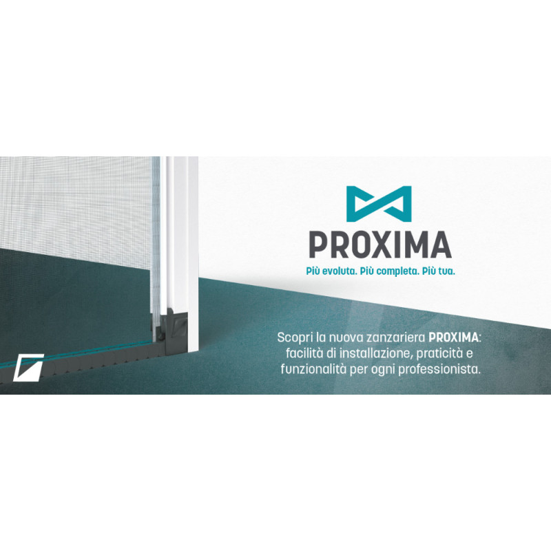 Proxima Effezeta Lateral Mosquito Screen with Tank Track System