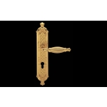 Queen Jewellery Line PFS Pasini Door Handle on Plate