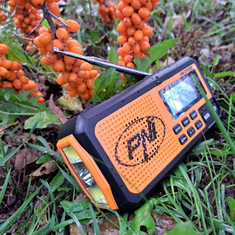 Emergency Radio Blackout Solar Dynamo Powerbank 4000mAh