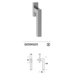 Reguitti Genève Q03 / 9QM Window Handle DK