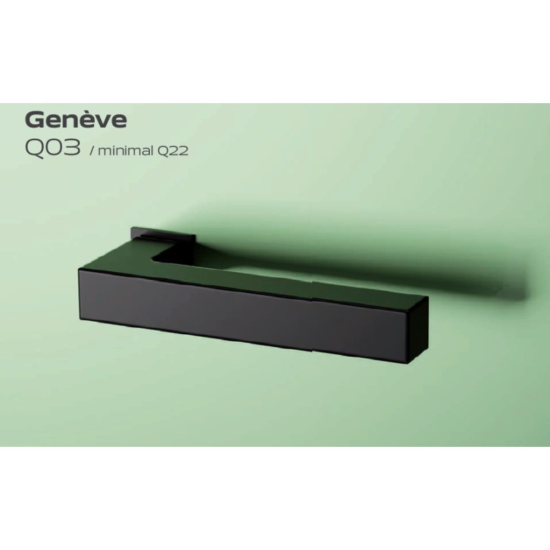 Reguitti Genève Q03 Minimal Q22 Door Handle Stainless Steel