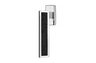 Riflesso Jet Rocks Dry Keep Window Handle Linea Calì Crystal