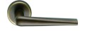 Robotre Bronze Colombo Door Handle on Rosette