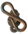 Roma Galbusera Wrought Iron Window Handle Made in Italy