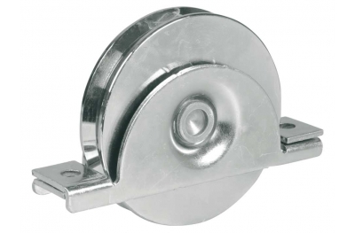 Wheel with Internal Support 1 Ball Bearing V Groove for Sliding Gates IBFM