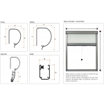 Sand Spring Tent with Filtration Fabric in Polyester 42mm Living Bettio