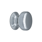 Saguatti 175 Flat Door Knob in Anodized Aluminum Ø50 or Ø70 mm