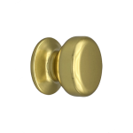 Saguatti 175 Flat Door Knob in Anodized Aluminum Ø50 or Ø70 mm