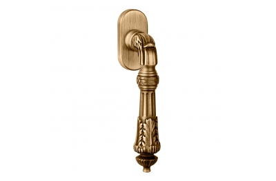Samantha Series Epoque forme Dry Keep Window Handle Frosio Bortolo With Leaves Decorations