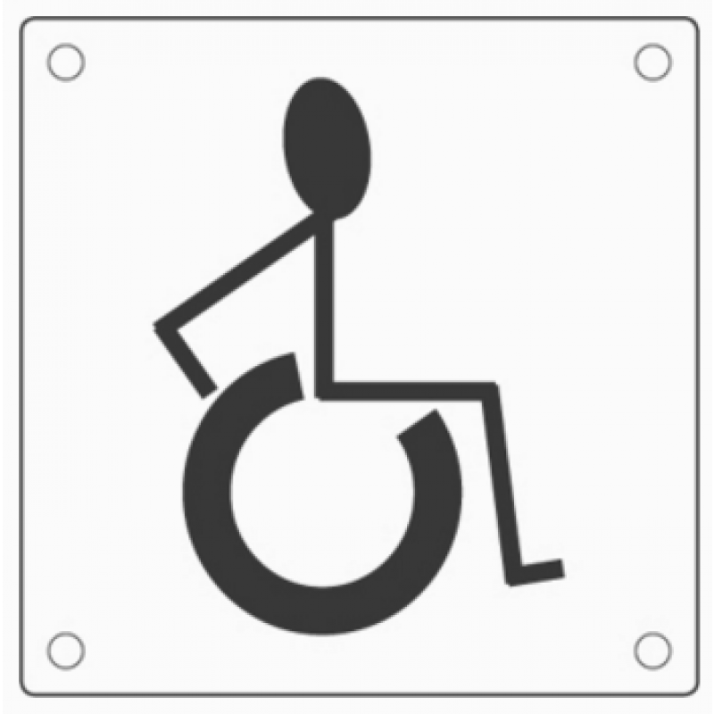 pba 2032 Pair of WC Bolts in Stainless Steel AISI 316L