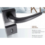 Kis Series Smart Line Handle Brass nozzle with Rosetta and Quadra