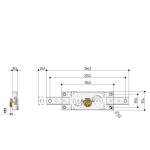 Central Lock for Rolling Shutter Prefer A211.0010.0200