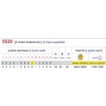 Mortise Lock for Metal Doors Prefer 5520