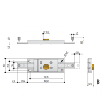 Double Bit Lock for Rolling Shutter Prefer 8601.0010.0200