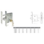 Hook Lock for Sliding Gate Entry 30 40 50 60 mm