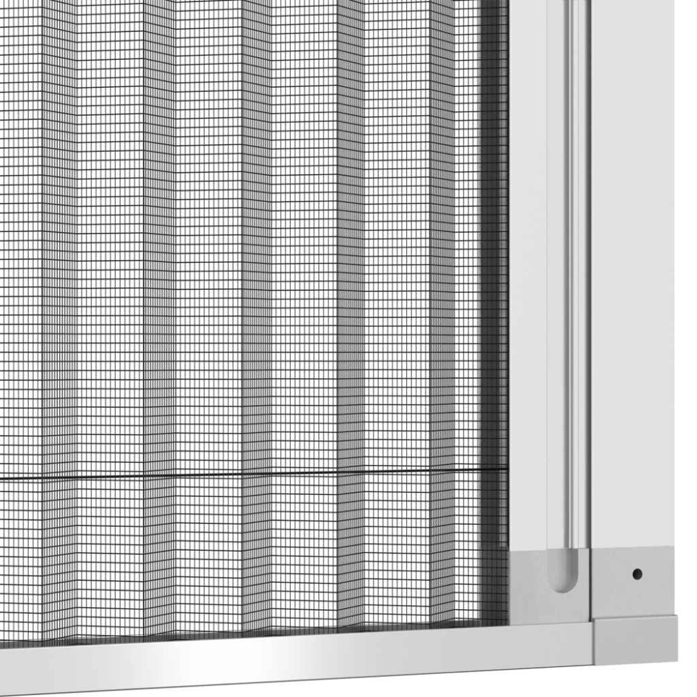 Smart Primed Side-Sliding Aluminum Pleated Mosquito Net