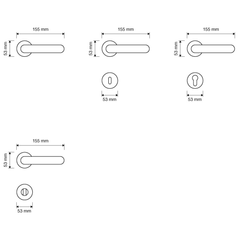 Soleil Patinè Mat Door Handle on Rosette Linea Calì Vintage