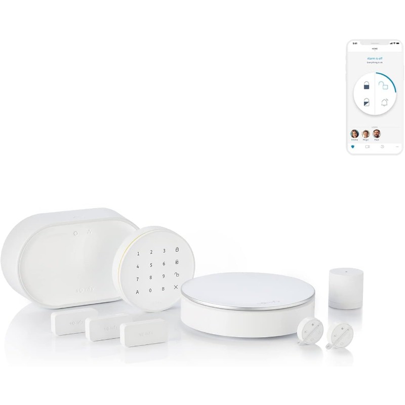 Somfy Home Alarm Advanced Burglar Alarm Connected System