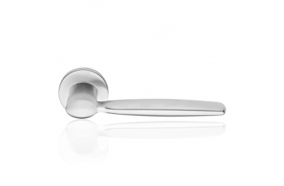 Spring Zincral Door Handle With Rose Diameter 50 mm Linea Calì Design