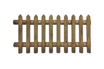 Garden Wooden Fence Losa Various Shapes