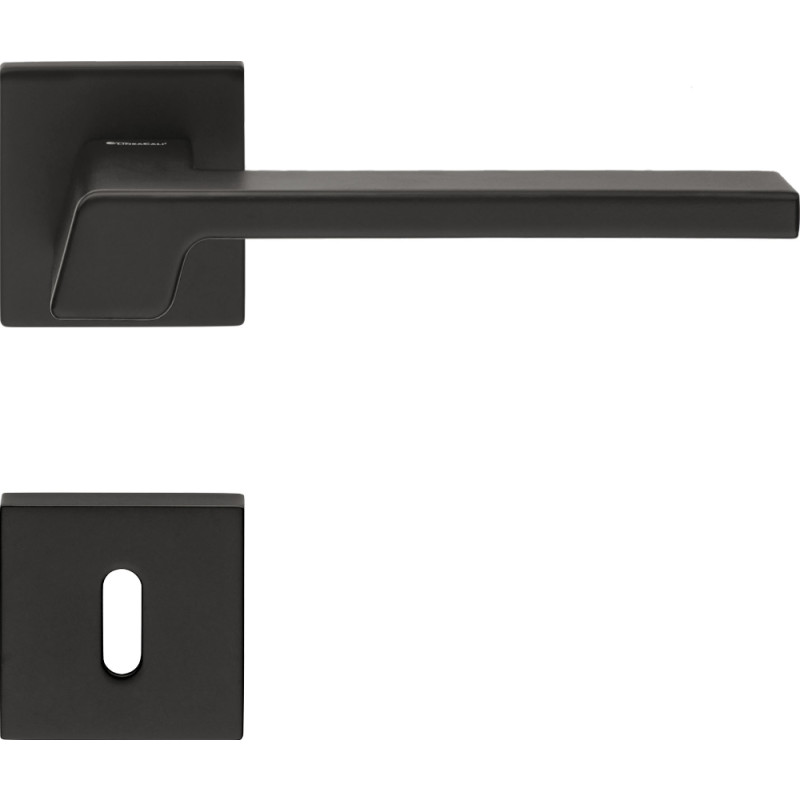 Stream Zincral Linea Calì Door Handle with Lowered Rosette