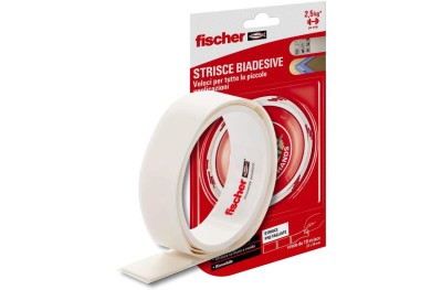 Fischer Double Sided Adhesive Strips Pre-cut to Fix Poster Plaque Frames
