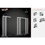 Switch4 PRIMED Lateral Roll-Up Mosquito Screen for Doors