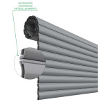 Anti-intrusion Roller Shutter ANTISOLL PINTO Extruded Aluminum