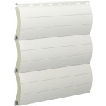 Insulated Aluminum Roller Shutter Sipar T57 Curved Profile 12,8 x 55 mm