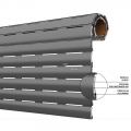 AriaLuceTherm PVC and Aluminum Insulated Shutter Space to Air and Light