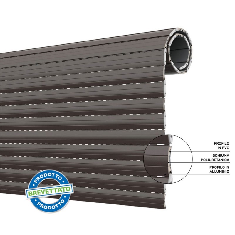 PVC Aluminum Shutter Duero 40 to Isolate the House between Inside and Outside