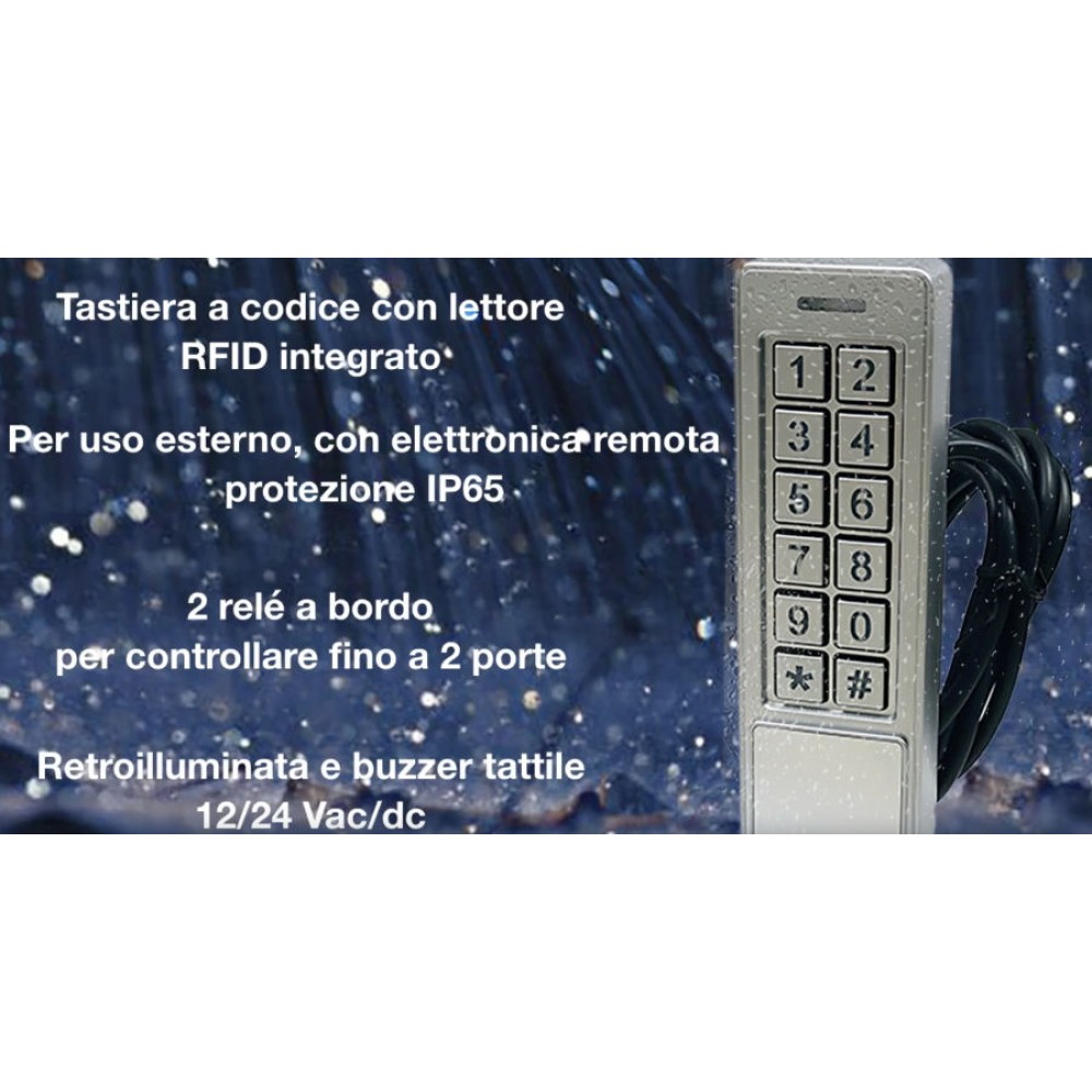 Code Keypad with RFID Reader - 57301 Opera