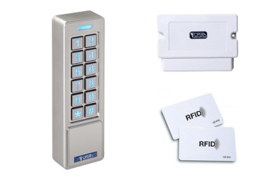 Code Keypad with RFID Reader 57301 Opera 12/24 Vac/dc Backlit