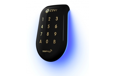 Combined Keypad/Proximity Reader Dual Technology SOLARKPB Black Polycarbonate Retro-Illuminated Wiegand 125Khz Innovative Design CDVI