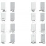 Plana Vimar 1 Module Button Symbols and Colors to Choice